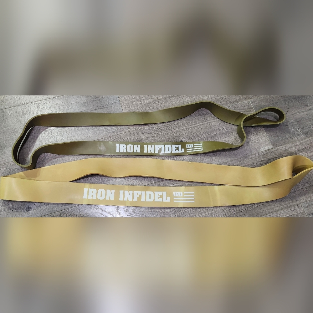 Iron Infidel Set Of 2 Workout Resistance Bands